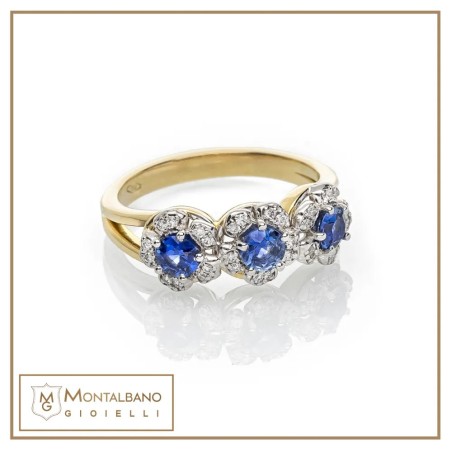 Anello Fiori di Pesco trilogy